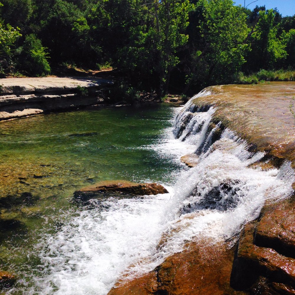 Waterfall at Bull Creek Greenbelt Upper