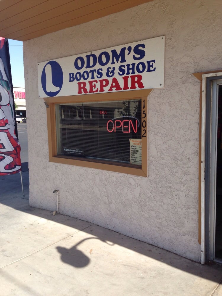 Odom’s Boots & Shoe Repair Shoe Repair 1502A W Euclid Odom’s Boots & Shoe Repair Shoe Repair 1502A W Euclid