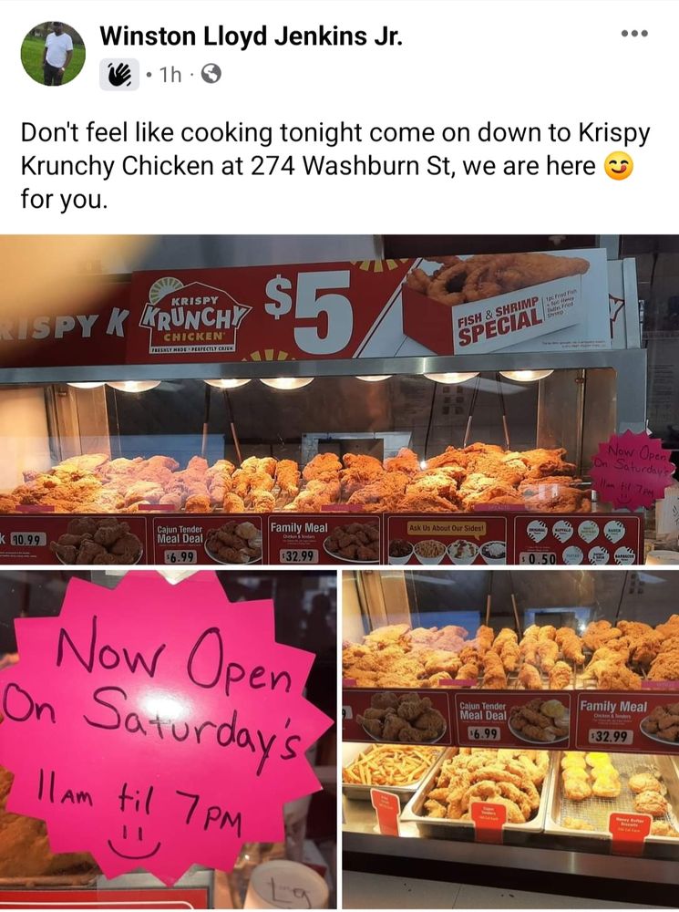 Krispy Krunchy Chicken