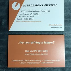 California Lemon Law Learn How To Get A Refund >> Nita Lemon Law Firm 10 Reviews General Litigation 3055 California Lemon Law Learn How To Get A Refund >> Nita Lemon Law Firm 10 Reviews General Litigation 3055