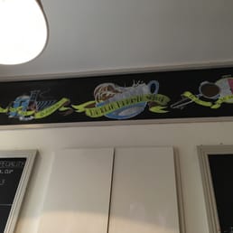 Dublin Barista School － Dublin, 愛爾蘭的相片。Art work!