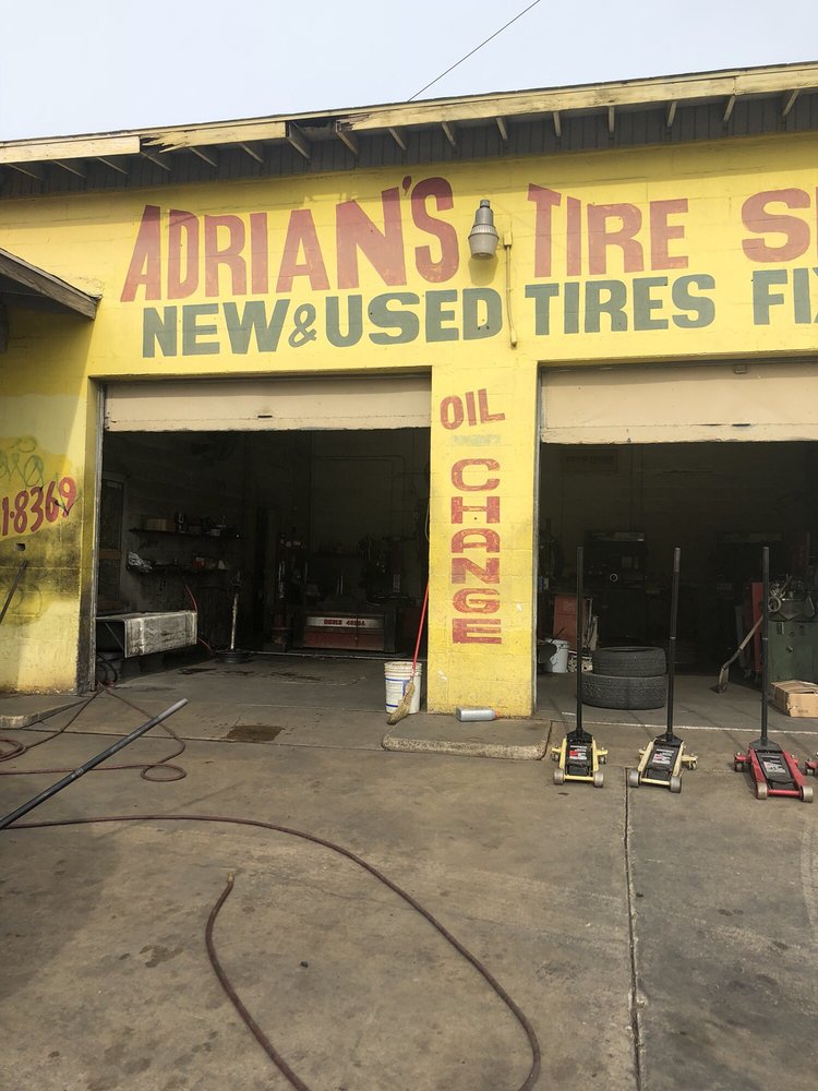 Adrian’s Tire Shop Tires 1607 West Ave, Los Angeles Heights, San