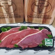 Photo of Allsop & England Organic Butcher - Coorparoo Queensland, Australia. Organic Beef Rump