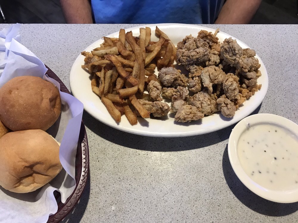 Fried Gizzards And Fries Very Good Love Their Yelp Photo Of Old Jody S Restaurant Temple Tx United States Fried Gizzards And