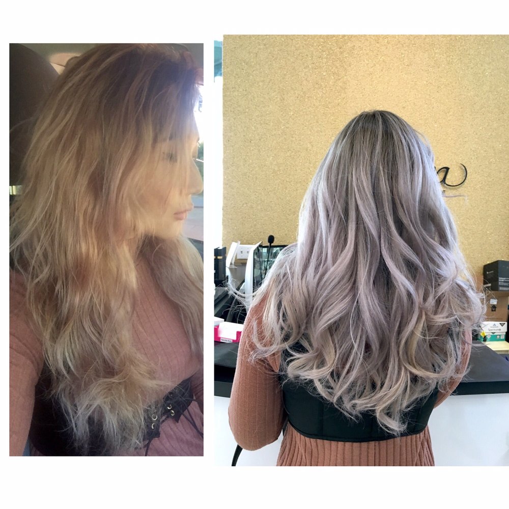 Thank You Miss Joyce Before 2 Bleach Process N Faded Dye