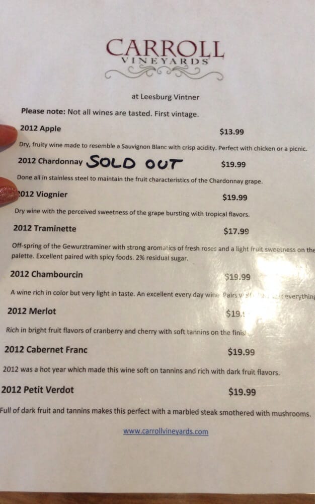 Leesburg Vintner