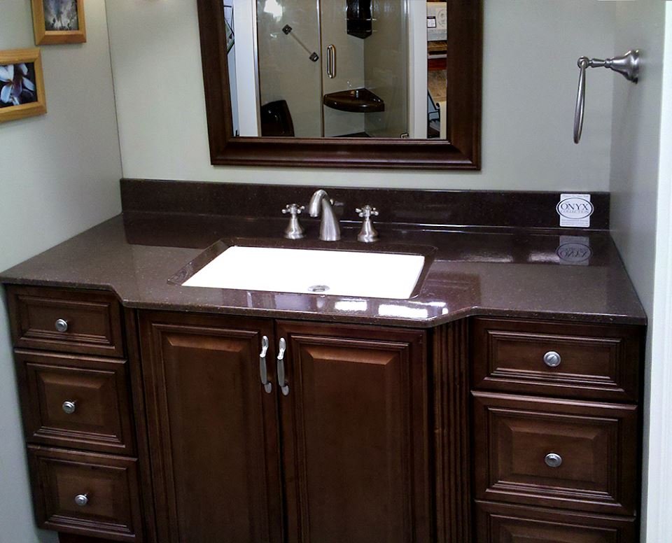 Custom Vanity Top W Integral Wave Bowl Yelp Photo Of Silverado Showers Fife Wa United States Custom Vanity Top W