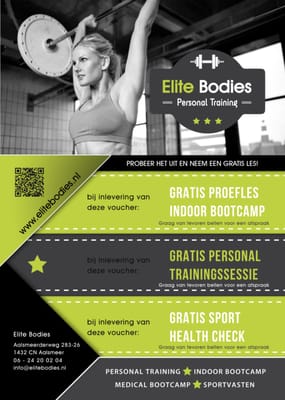 personal trainer flyer