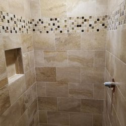 Tile By Jay 26 Photos Tiling Virginia Beach Va Phone Number Photo Of Tile By Jay Virginia Beach Va United States Travertine Shower