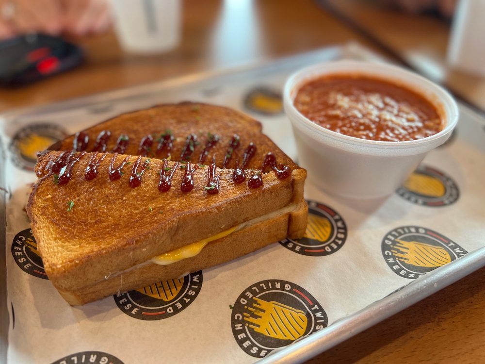 Twisted Grilled Cheese