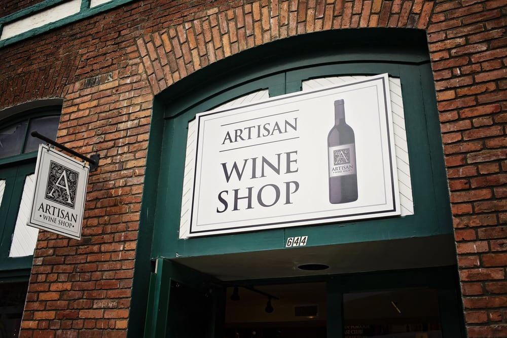 Artisan Wine Shop Beer, Wine & Spirits 644 Broughton Street