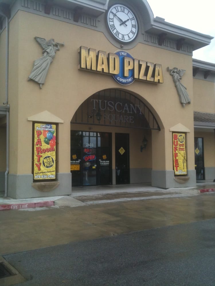 The Mad Pizza Company CLOSED 2603 W Pleasant Grove Rd, Rogers, AR