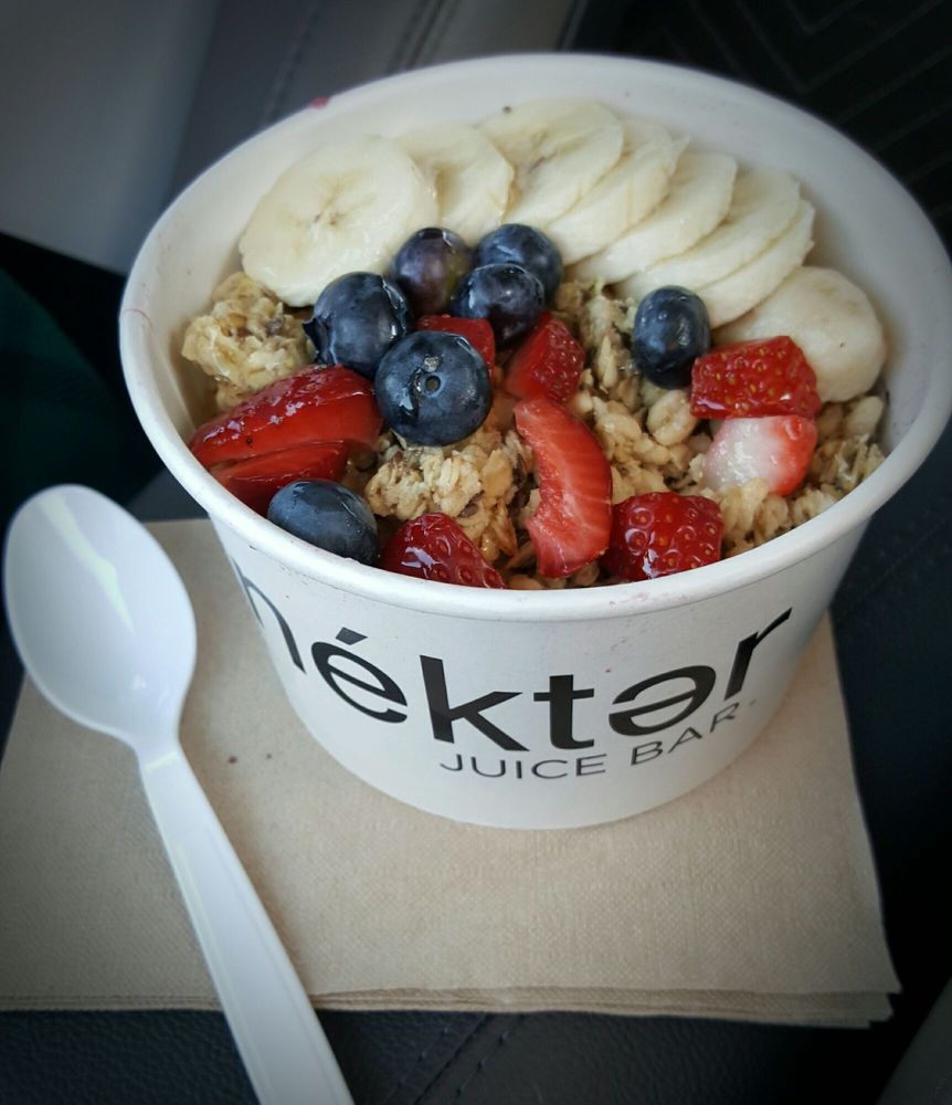 Nekter Acai Banana Berry Bowl Recipe Dandk Organizer