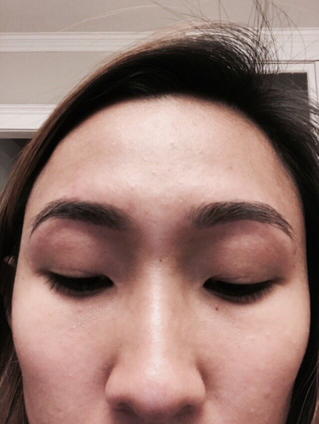 my eyebrows are uneven only cuz previous threading ladies have