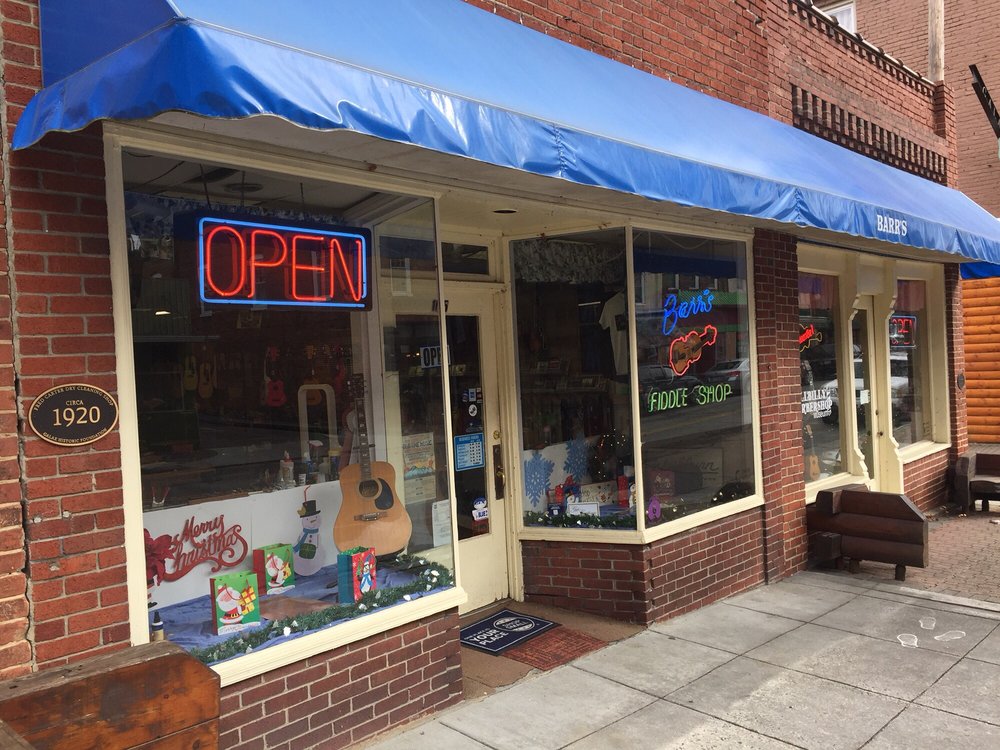 Barr’s Fiddle Shop Musical Instruments & Teachers 105 S Main St