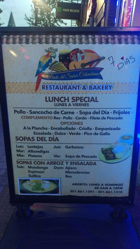 El Punto del Sabor Colombiano • Colombian Restaurant