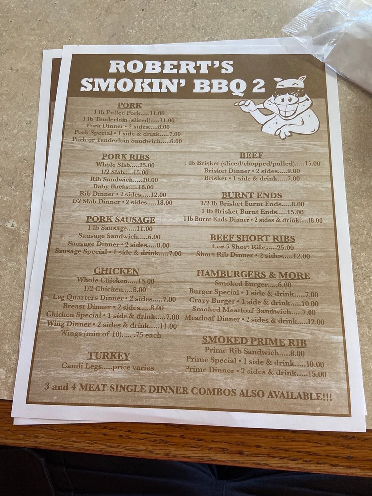 Roberts Smokin’ BBQ 2 Roberts Smokin’ BBQ 2