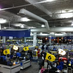 Store Hours Best Buy offers a huge selection of electronics, including TVs of all kinds, stereo systems, computers, telephones and more. The store also carries large and small appliances, such as washers, dryers, refrigerators, ranges, microwaves and others.4/10(33).
