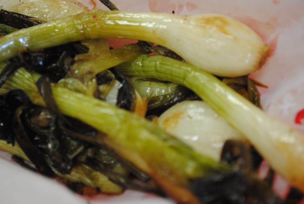 Grilled green onions Yelp