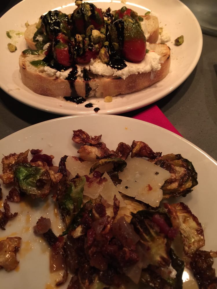 Crispy Brussel sprouts & bruschetta Yelp