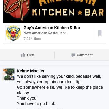 Guy S American Kitchen And Bar Response Guy S American Kitchen And Bar Response
