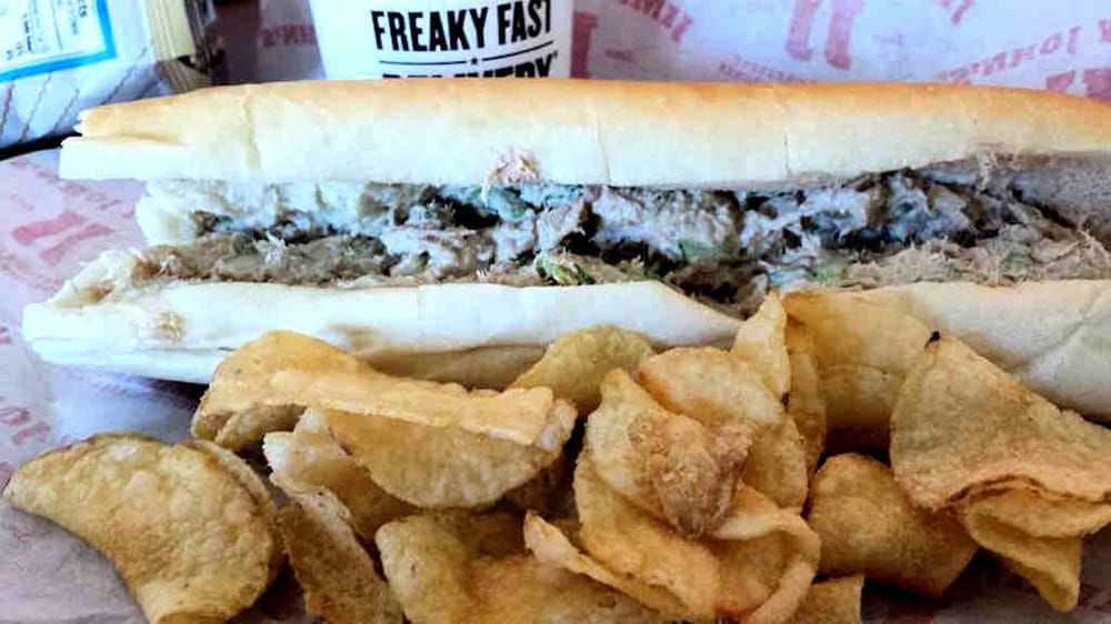 3 Totally Tuna (Tuna, cucumber, lettuce & tomato) Jimmy John's