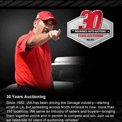 IAA Vehicle Purchasing - Auction Houses - 18300 S Vermont ...