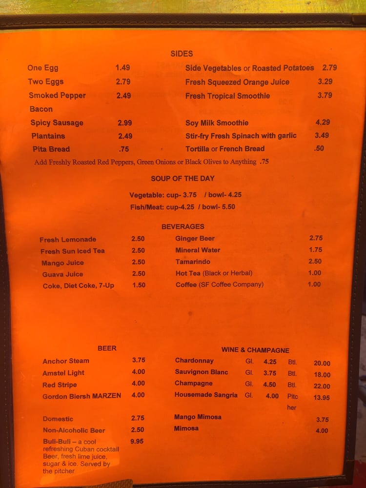 Primo Patio Menu 3rd page of their menu as of july 30th 2016 yelp Primo Patio Menu 3rd page of their menu as of july 30th 2016 yelp
