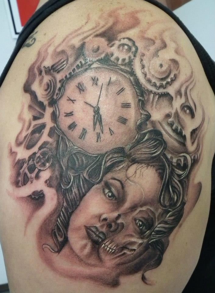 color bomb new piece done at iron road tattoo mr color bomb new piece done at iron road tattoo mr