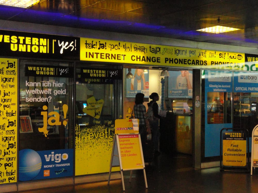 wo gibt es western union wo gibt es western union