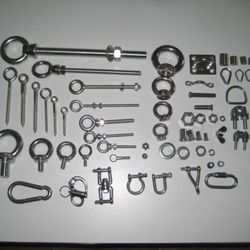 Photo of Wire Balustrades - Bedford Western Australia, Australia. Just some of the stainless steel hardware available