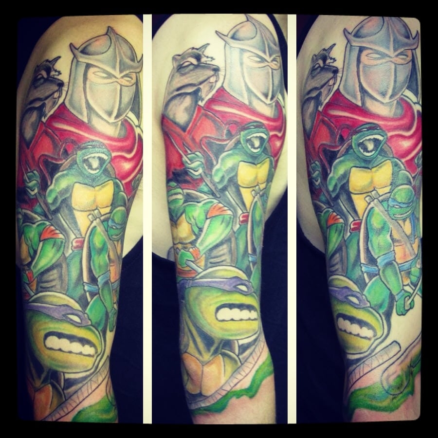 teenage mutant ninja turtles sleeve by johnny le yelp teenage mutant ninja turtles sleeve by johnny le yelp