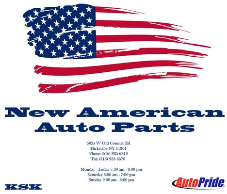 American Auto Parts >> New American Auto Parts 502 W Old Country Rd A Hicksville American Auto Parts >> New American Auto Parts 502 W Old Country Rd A Hicksville