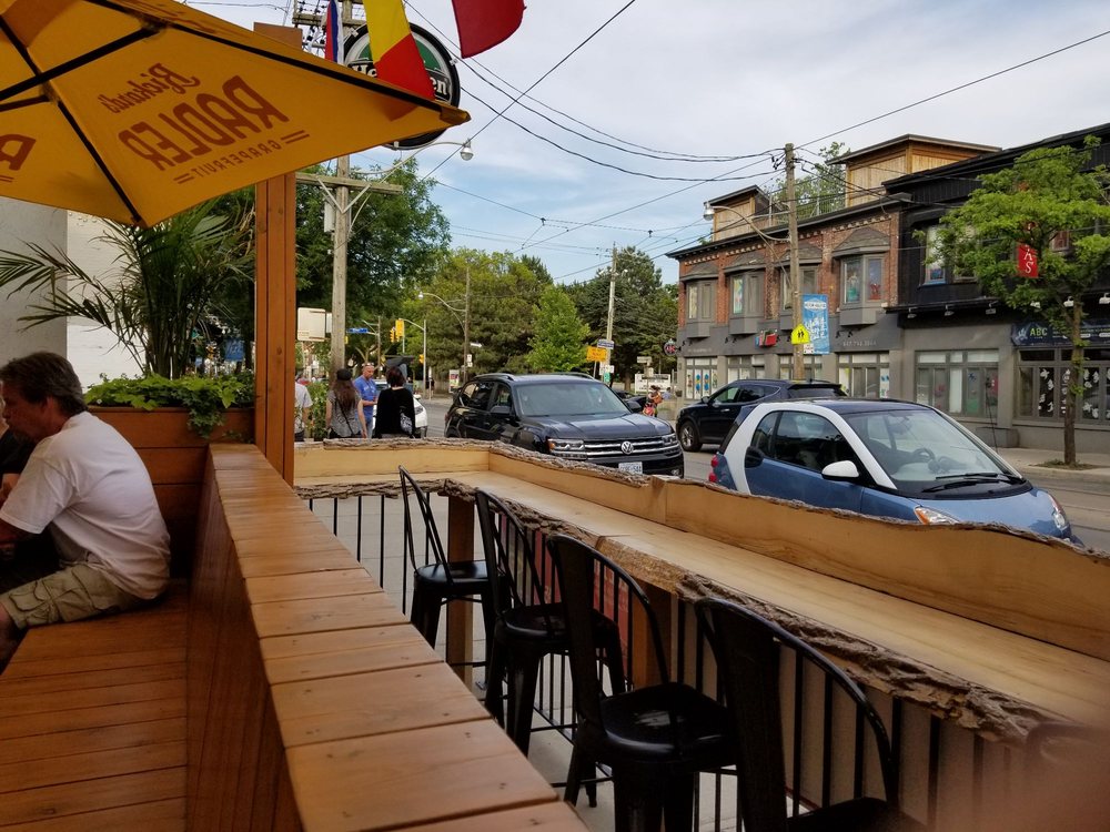Nice Patio In The Beach Village Yelp Photo Of Breakwall Bbq Toronto On Canada Nice Patio In The Beach
