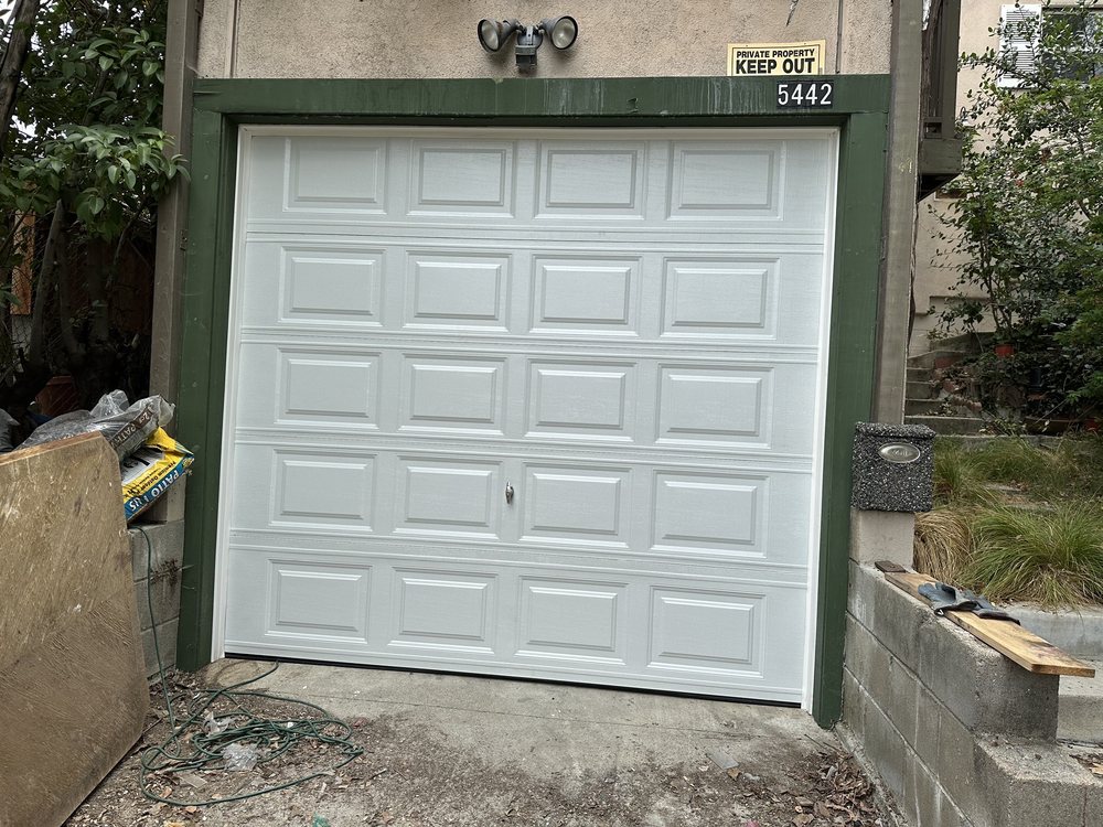 Sunset Over Head Door