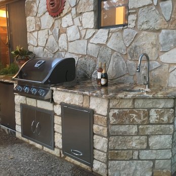 Baroque Countertops Countertop Installation 1605 Bench Mark Dr Photo Of Baroque Countertops Austin Tx United States Outdoor Kitchen They