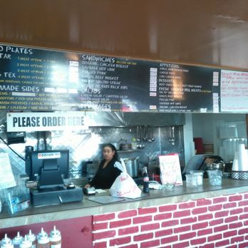 swinging door bar b que Strip black hair