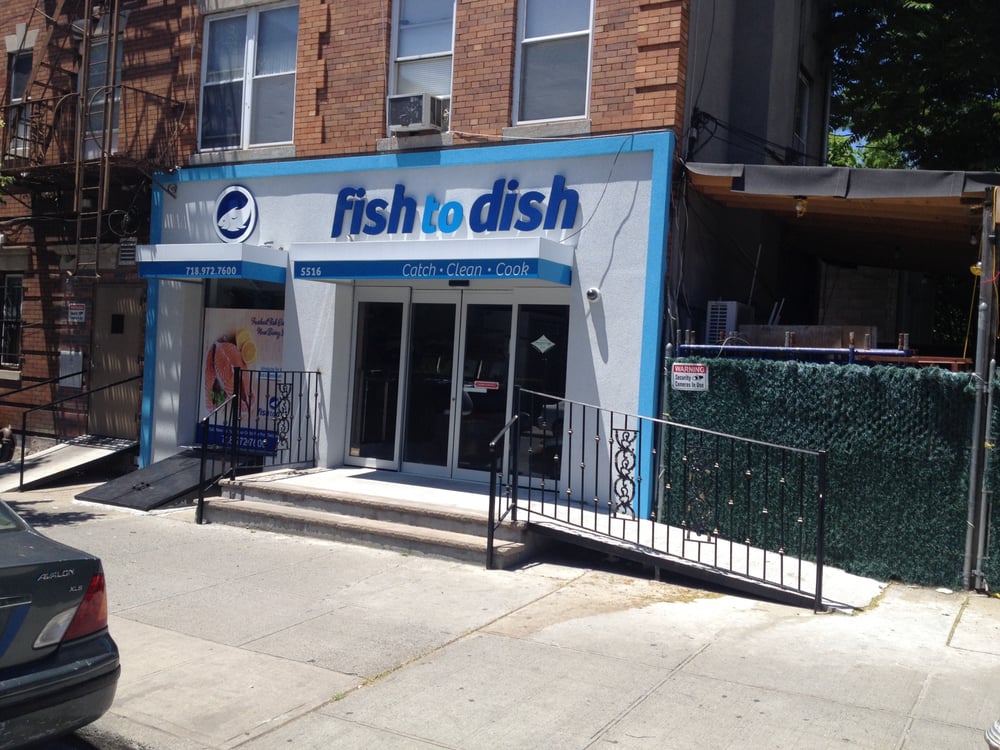 Fish To Dish Seafood Markets 5516 16th Ave, Borough Park, Brooklyn