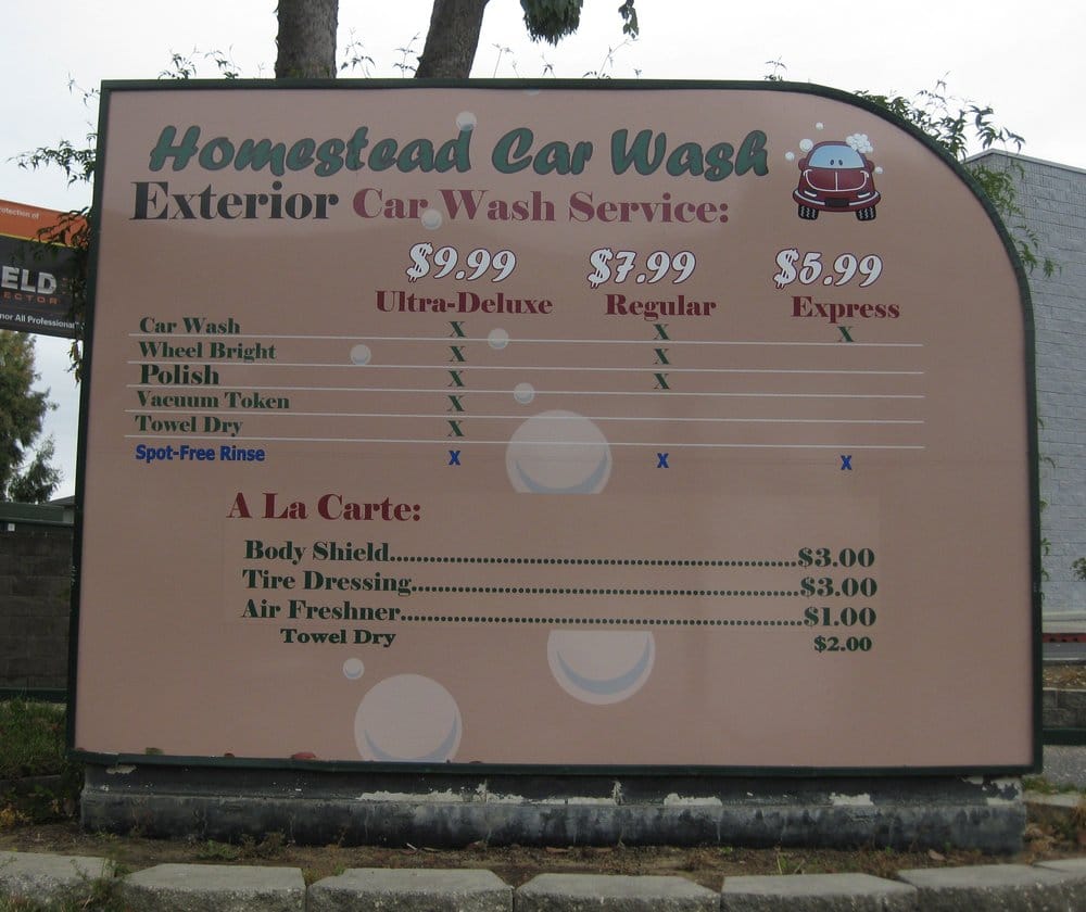 Homestead Car Wash