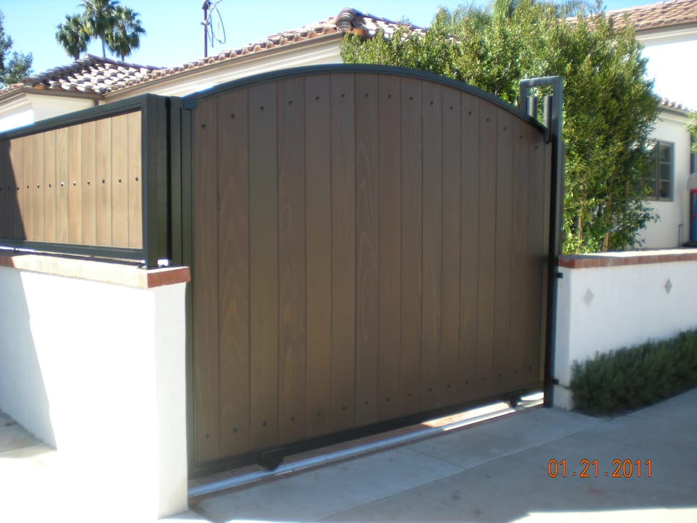 sliding wood gate Yelp
