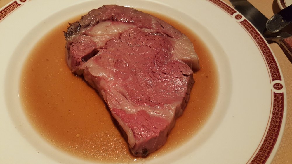 Photo of Primarily Prime Rib Restaurant - Las Vegas, NV, United States. 10-ounce South Point cut prime rib