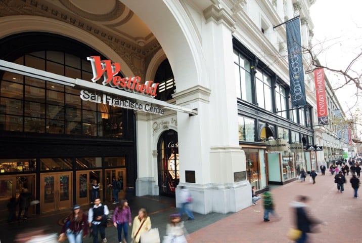 Westfield San Francisco Centre Travessi Travelplus Ai Credits Westfield San Francisco
