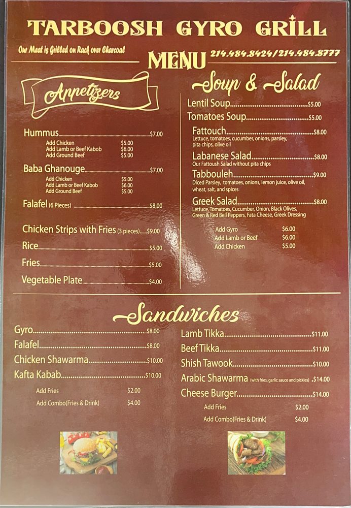 Tarboosh Gyro Grill