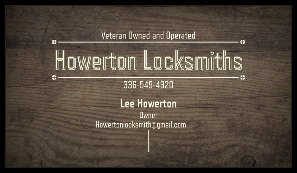 Howerton Locksmiths