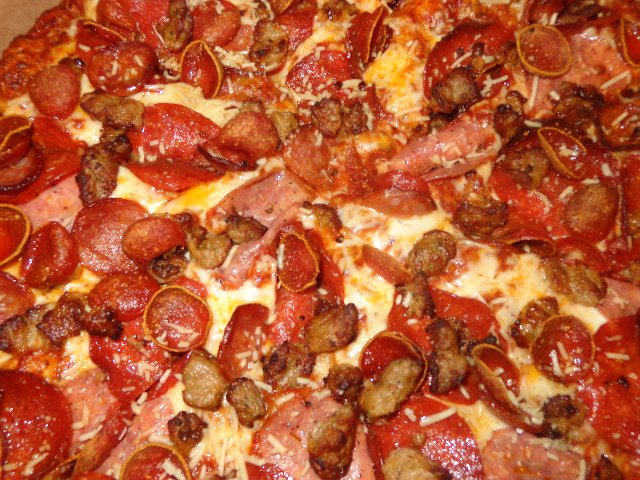 Cri Pepperoni And Bacon Our Was Ready In About Cri Pepperoni And Bacon Our Was Ready In About 10 Minutes But The Cheese Flakes Could Have Been Melted A Little More Yelp