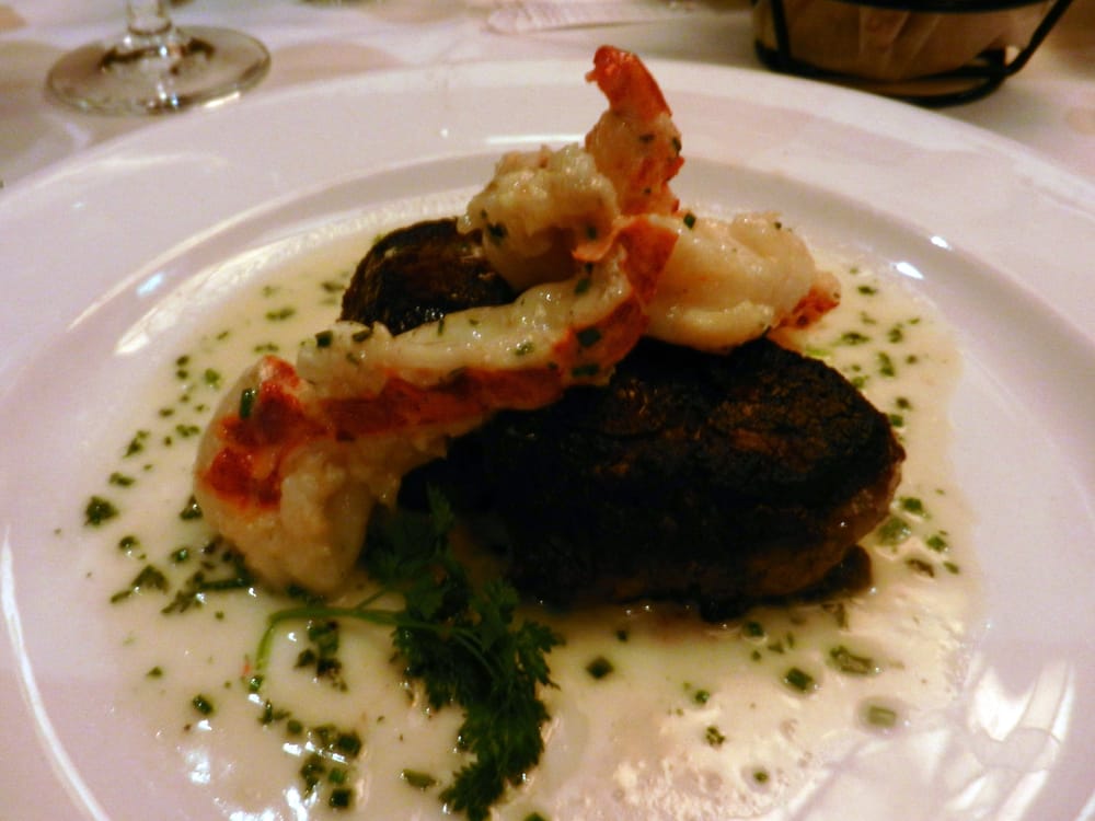 Seared Tenderloin with Butter Poached Lobster Tails Yelp
