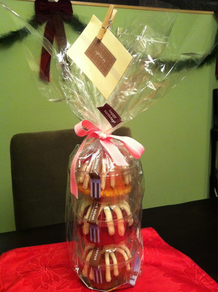 Happy birthday �bundtlet tower�! Makes for a cute and Happy birthday �bundtlet tower�! Makes for a cute and