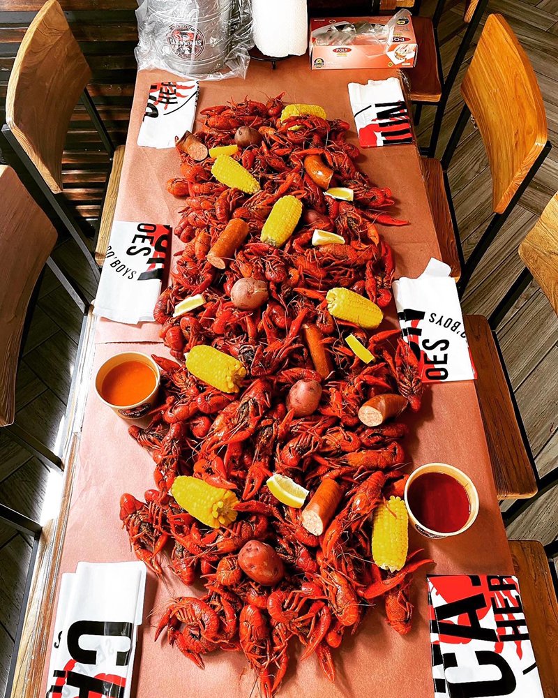 Cajun Heroes Seafood Boil Gumbo & Po’Boys