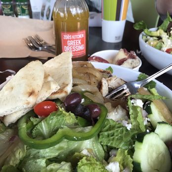photo of zoes kitchen tallahassee fl united states greek salad with chicken - Zoes Kitchen Tallahassee photo of zoes kitchen tallahassee fl united states greek salad with chicken - Zoes Kitchen Tallahassee