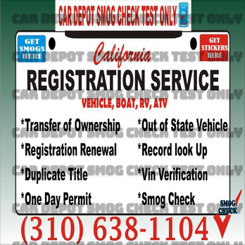 Dmv Smog Check >> Registration Services Vin Verification Dmv Services Smog Dmv Smog Check >> Registration Services Vin Verification Dmv Services Smog